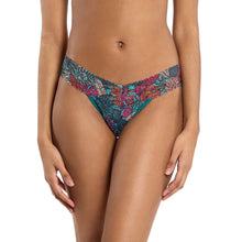 Sinature Lace Low Rise Thong & Saxx Boxer Brief | Fruity Palm | Aqua