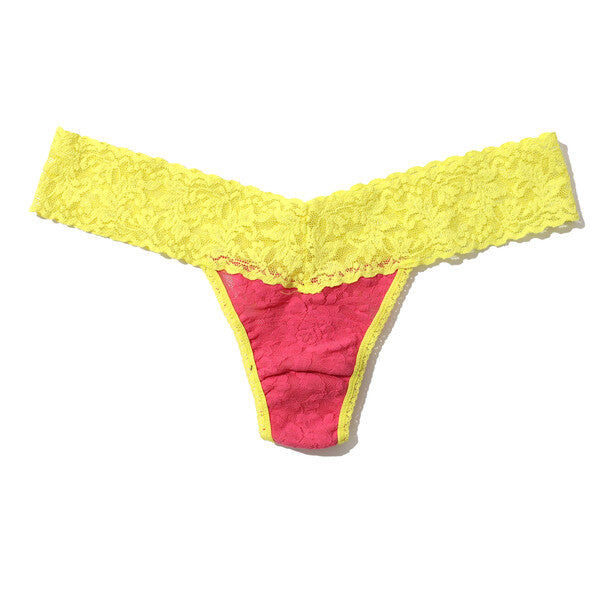 3-Pack Low Rise Thongs | Beau Blue/Flamboyant Pink - Atomic Pink/Jet Set - Crup/Citrus Punch