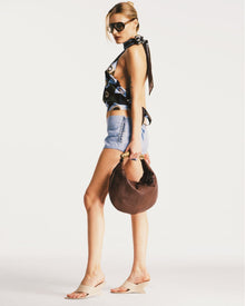 Womens | Stampede Snake Heel | Off White