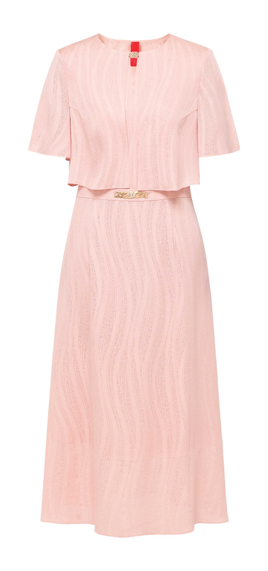 New Chinese-style silk Dress | Pink