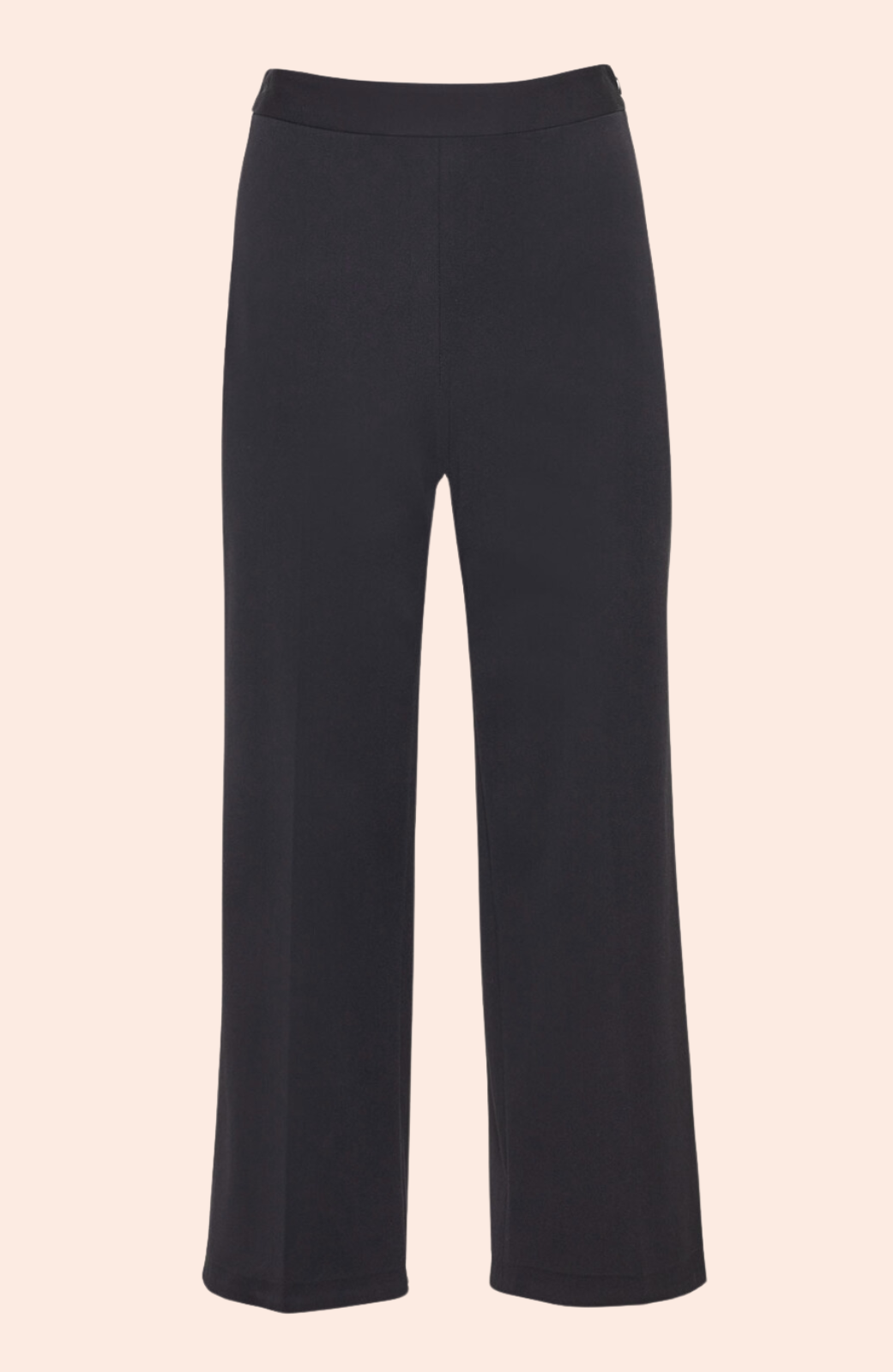 Stretch Cotton Lynn Pant | Black