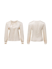 Silk Shirt | Beige