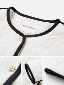 Parisian-Style Cotton Jacket | White