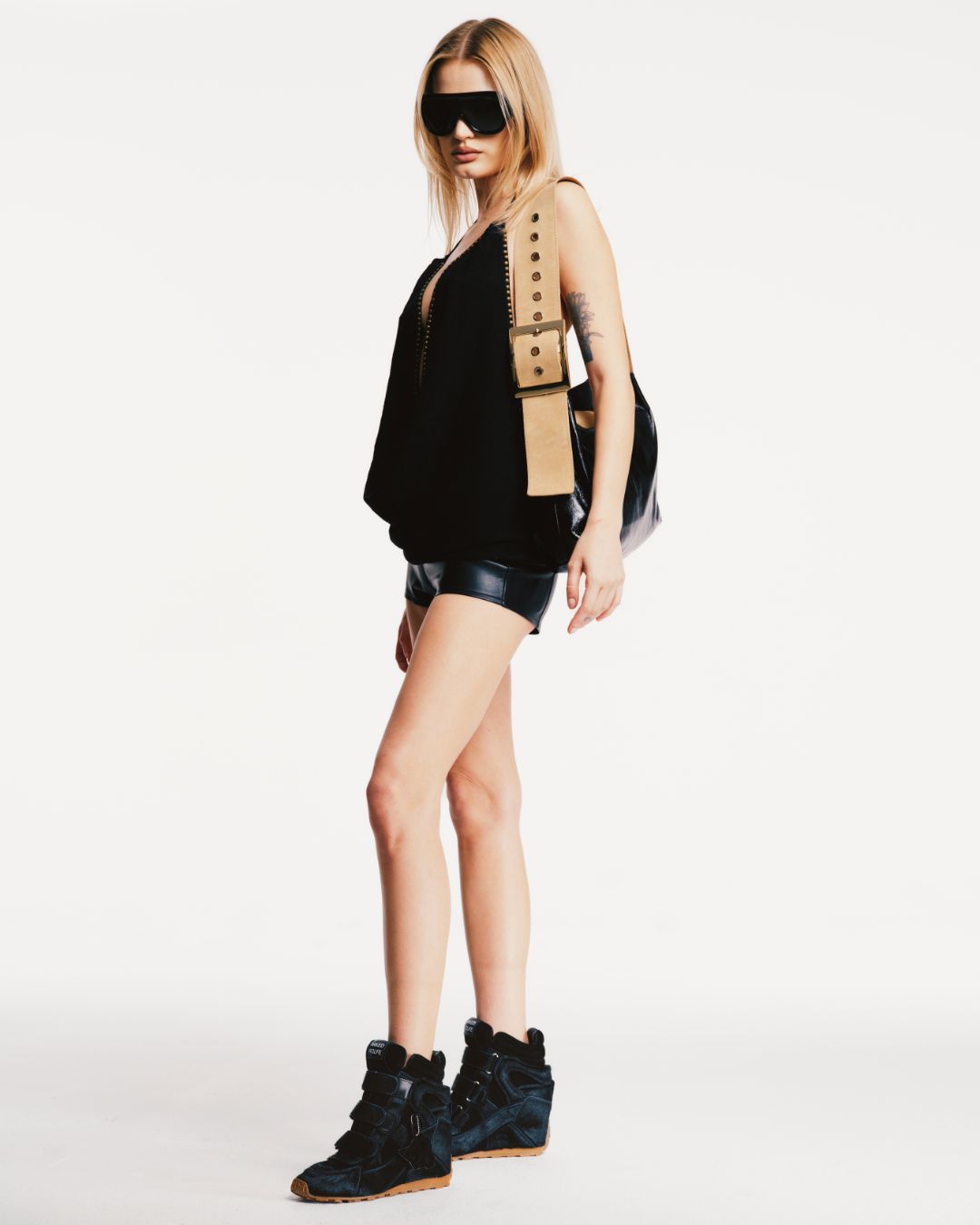 Womens | Element Pony Sneaker | Black