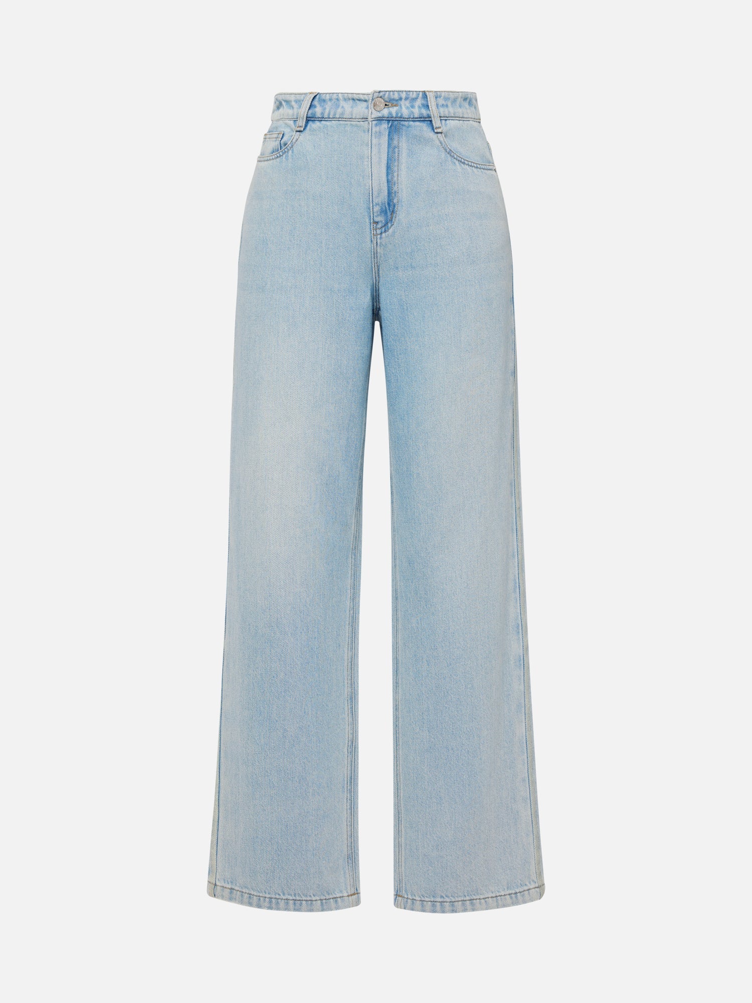 Vintage Straight-Leg Tencel Cotton jean | Blue