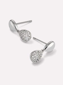 Ana Luisa Jewelry Earrings Drop Earrings Silver Earrings Milena Rhodium