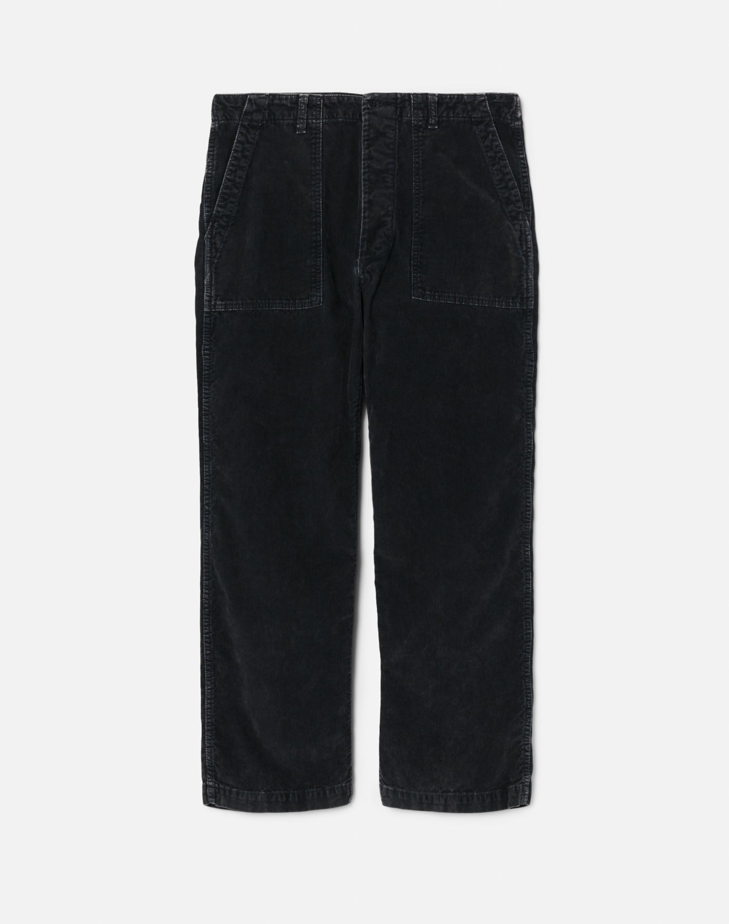 Corduroy Modern Utility Pant | Charcoal and Ash