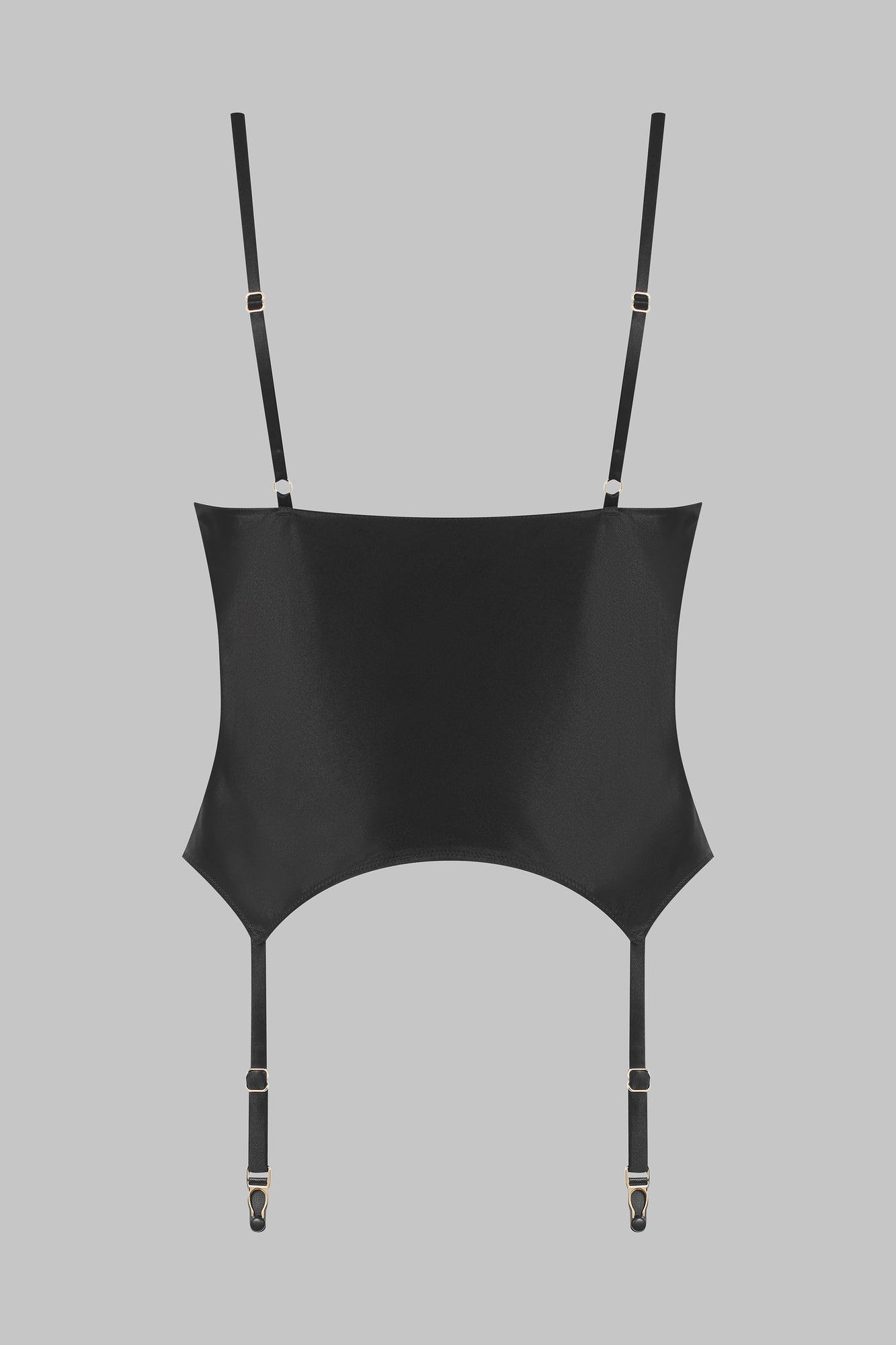 Tank Top With Suspenders - Rendez-Vous | Black
