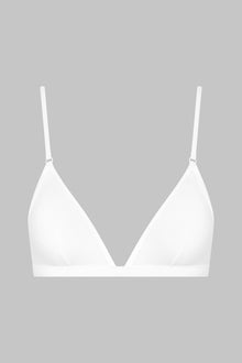 Triangle Bra - La Femme Amazone | White