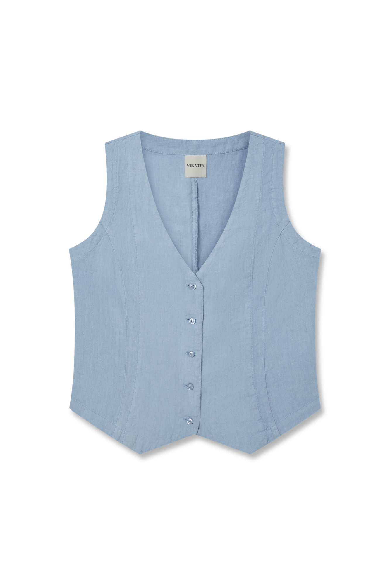 Violette Vest | Baby Blue