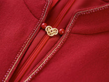 Sheep Wool Dress | Red