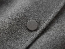 Belted Long Coat with Faux-Fur Collar | Grey