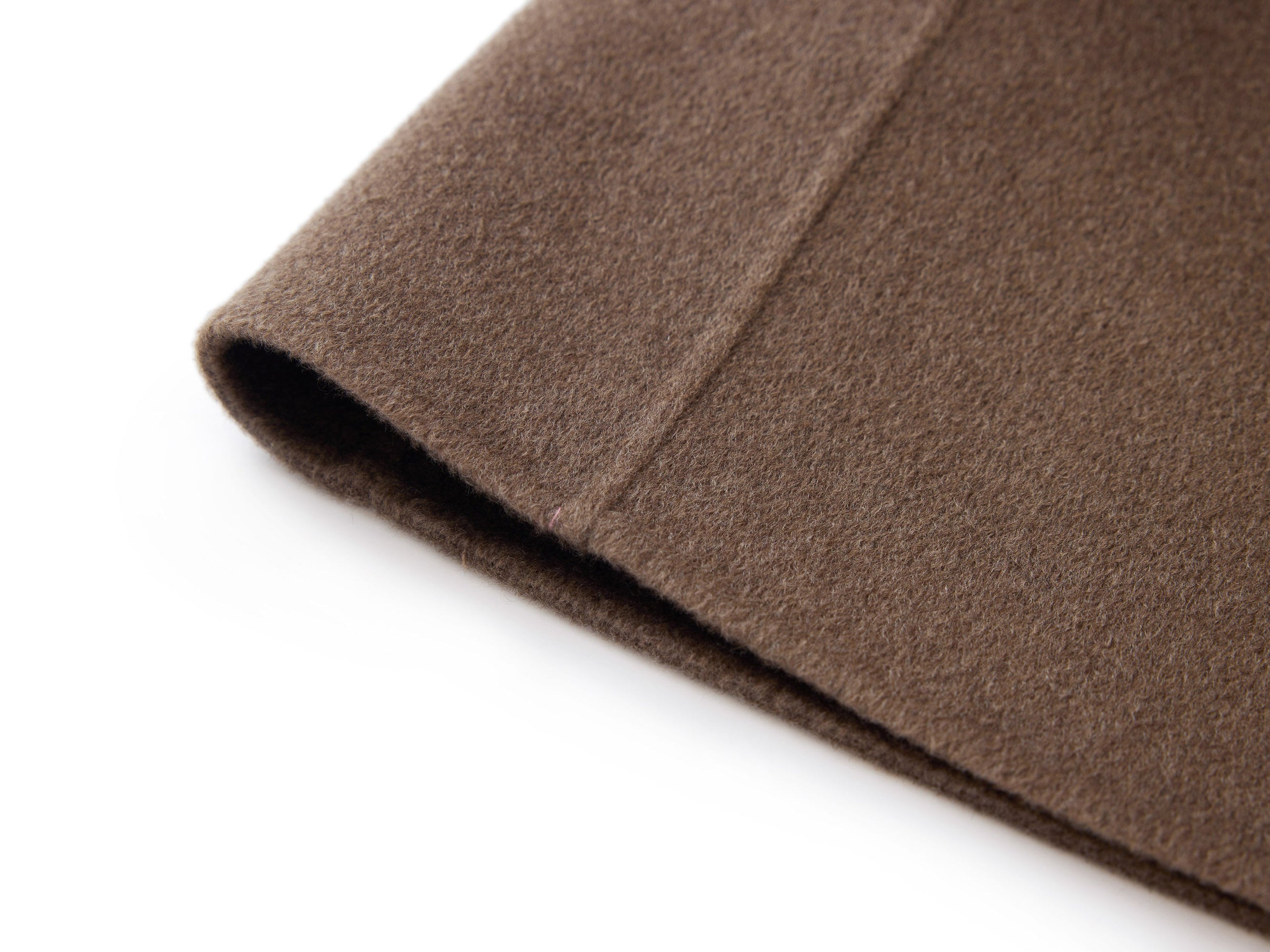 Thin-Strap Cashmere Coat | Brown