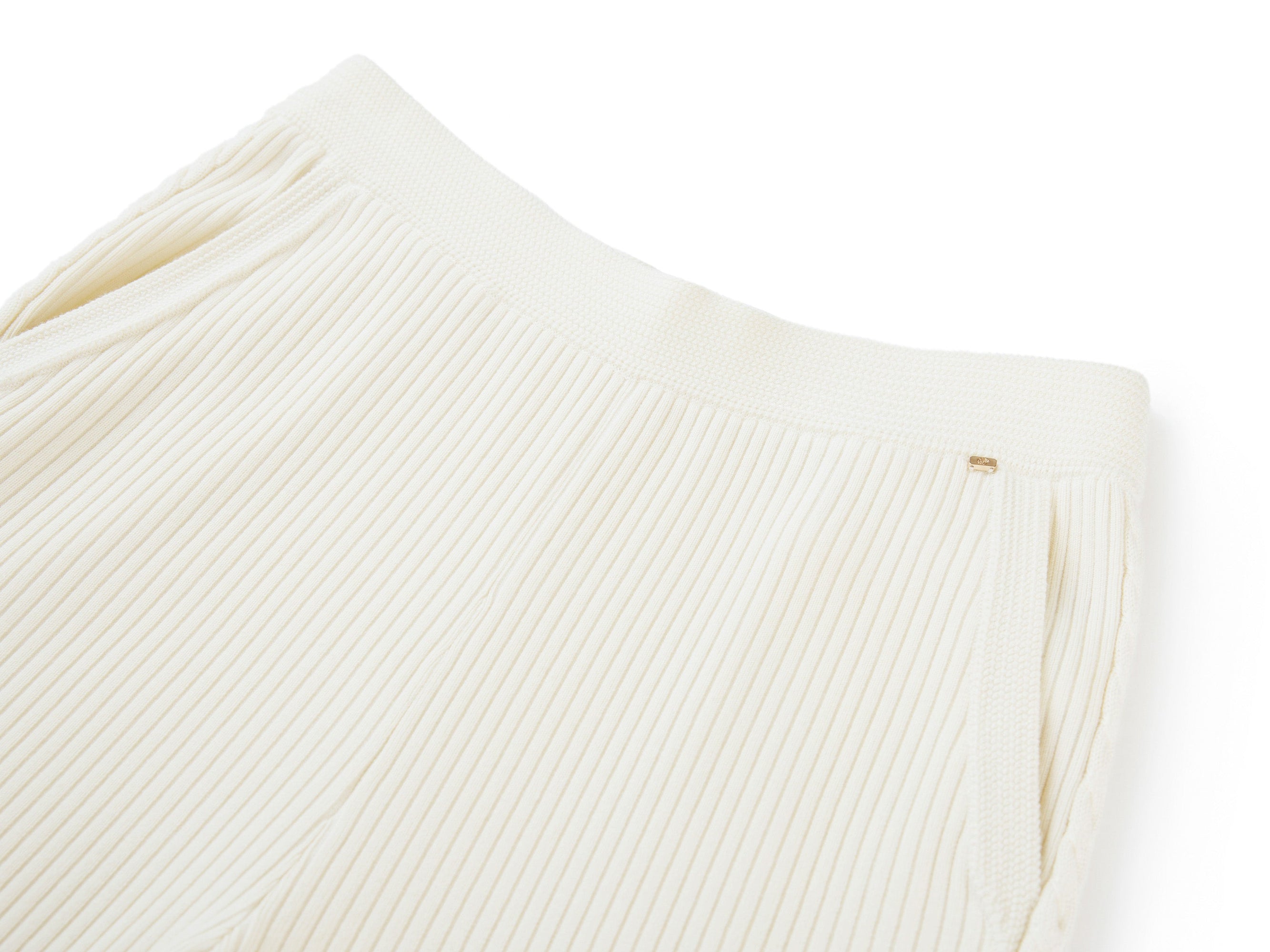 Pleated Pants | White