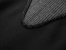 Winter Waist-Defined Dress | Black