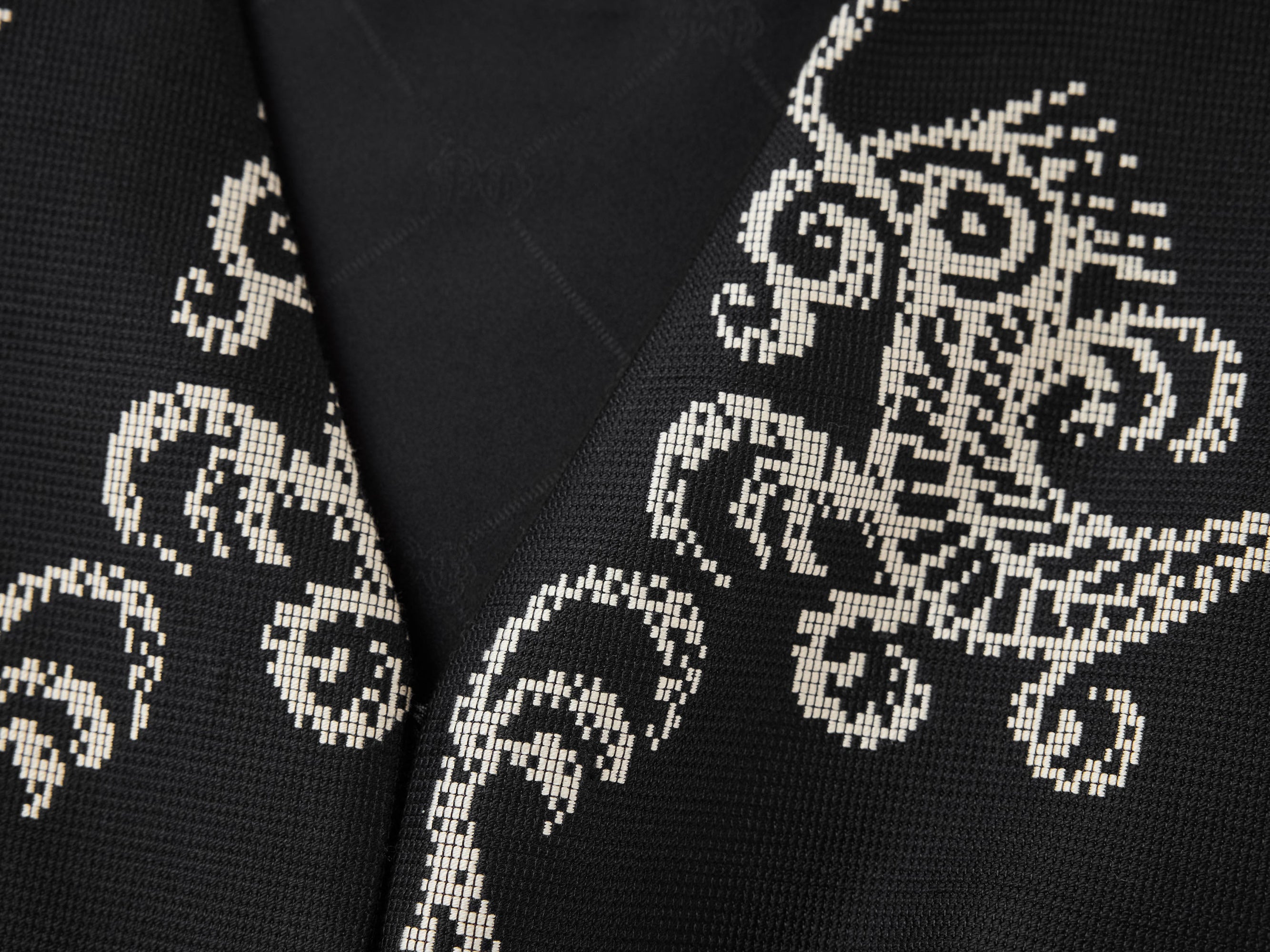 Patterned Vest | Black