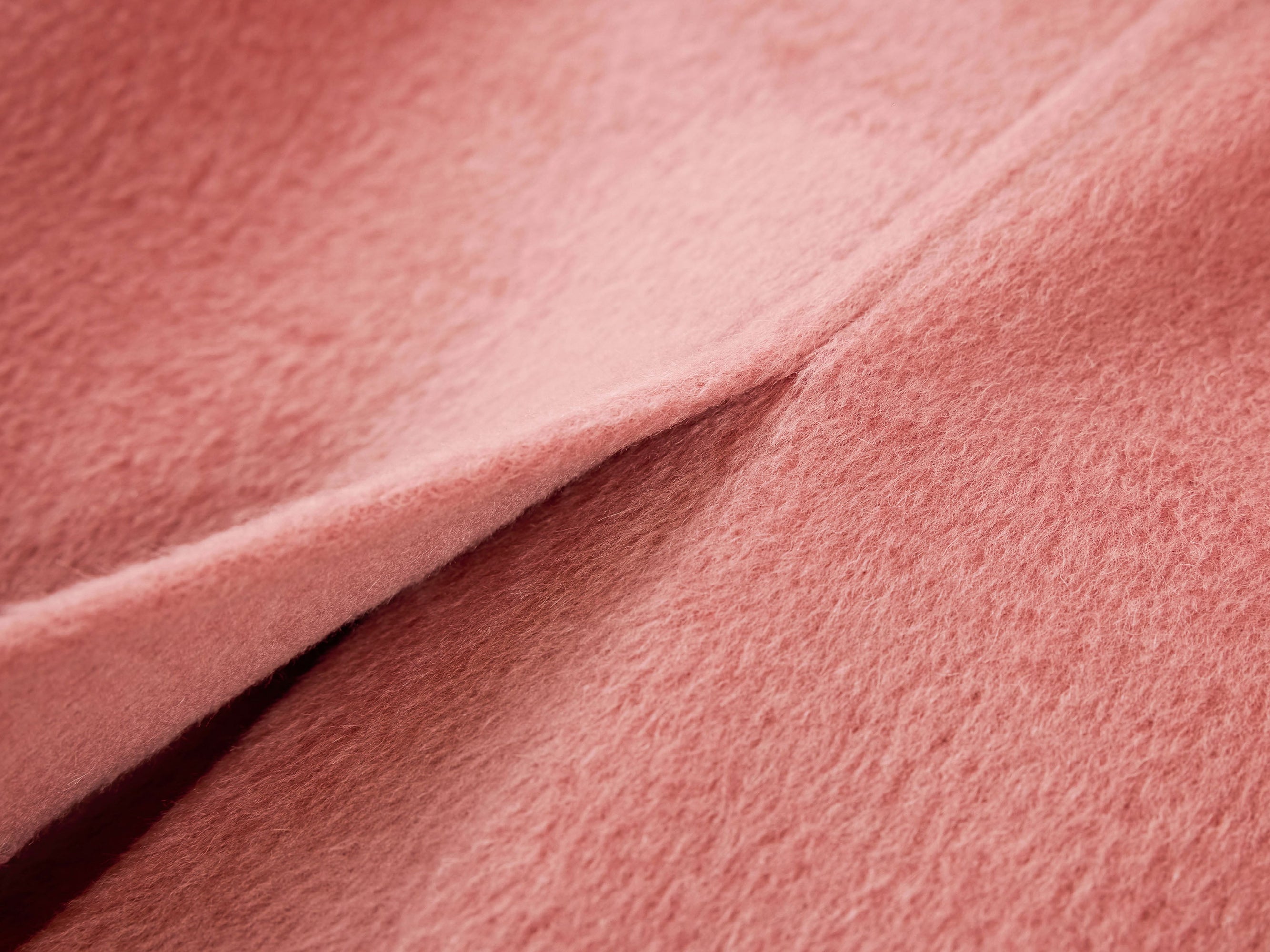 Wool Coat | Pink