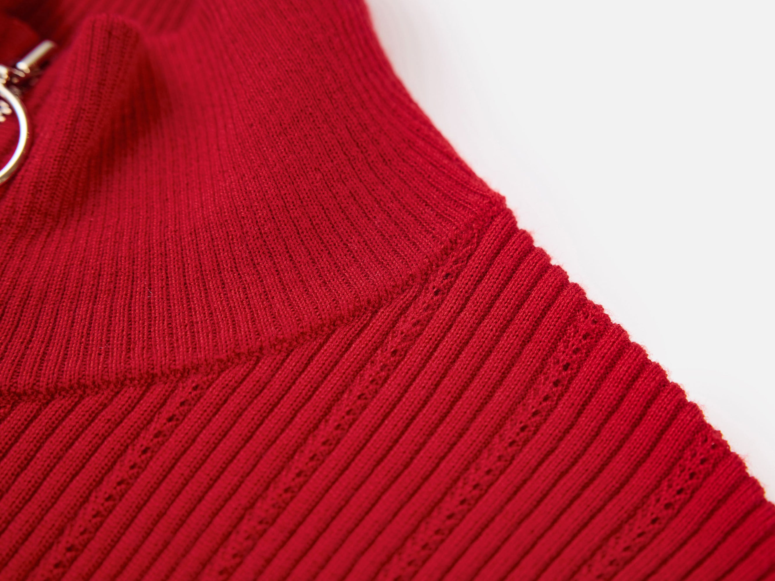 Knit Sweater | Red
