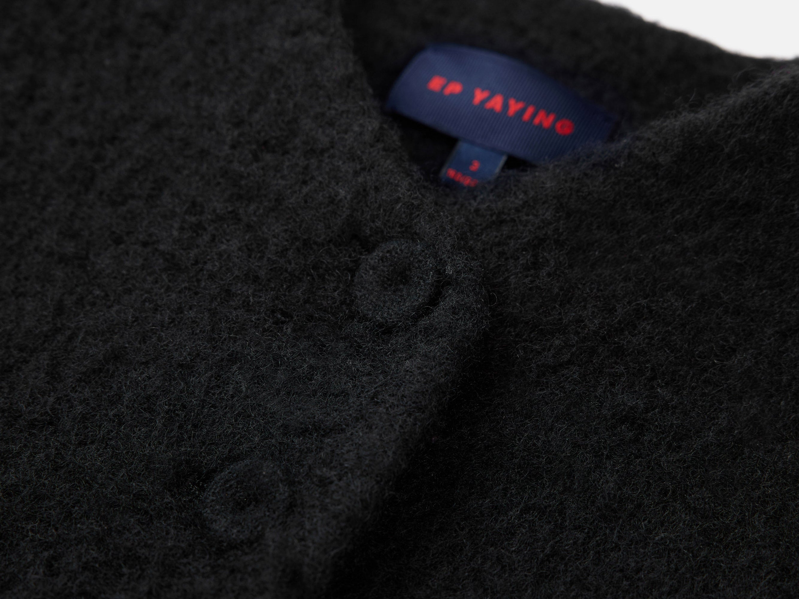 Wool-Blend Jacket | Black