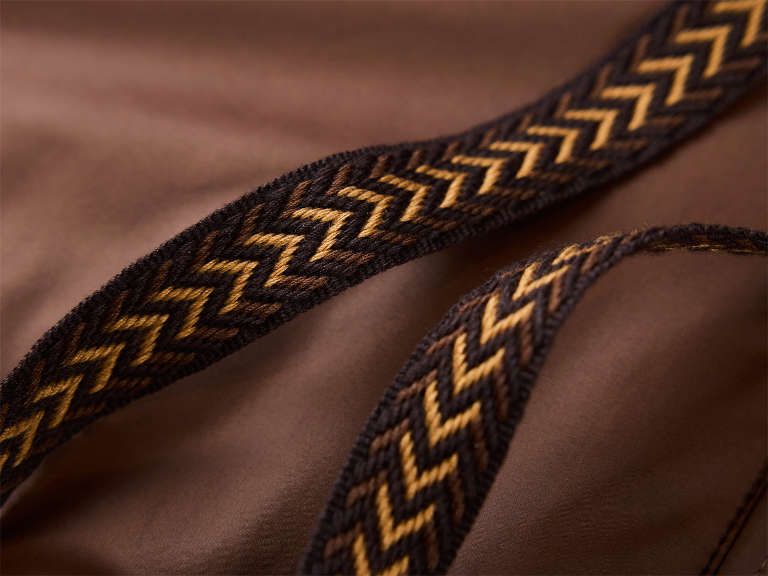 Hooded Cotton Coat | Brown