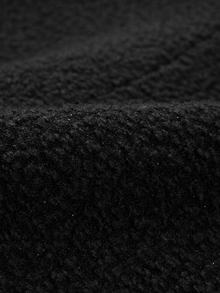 Parisian-style Boucle Cropped Jacket | Black