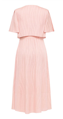 New Chinese-style silk Dress | Pink