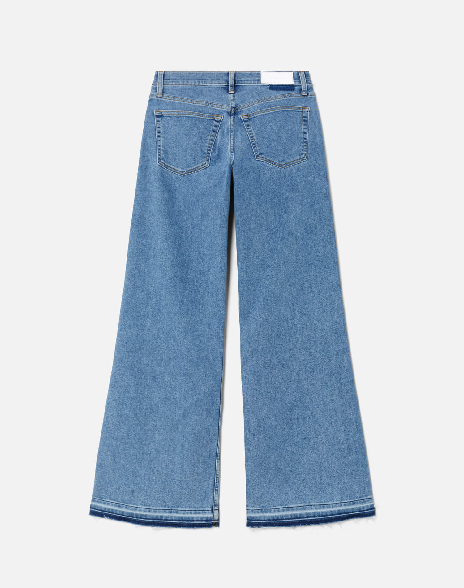 Womens | Comfort Stretch Mid Rise Wide Leg | Azulito