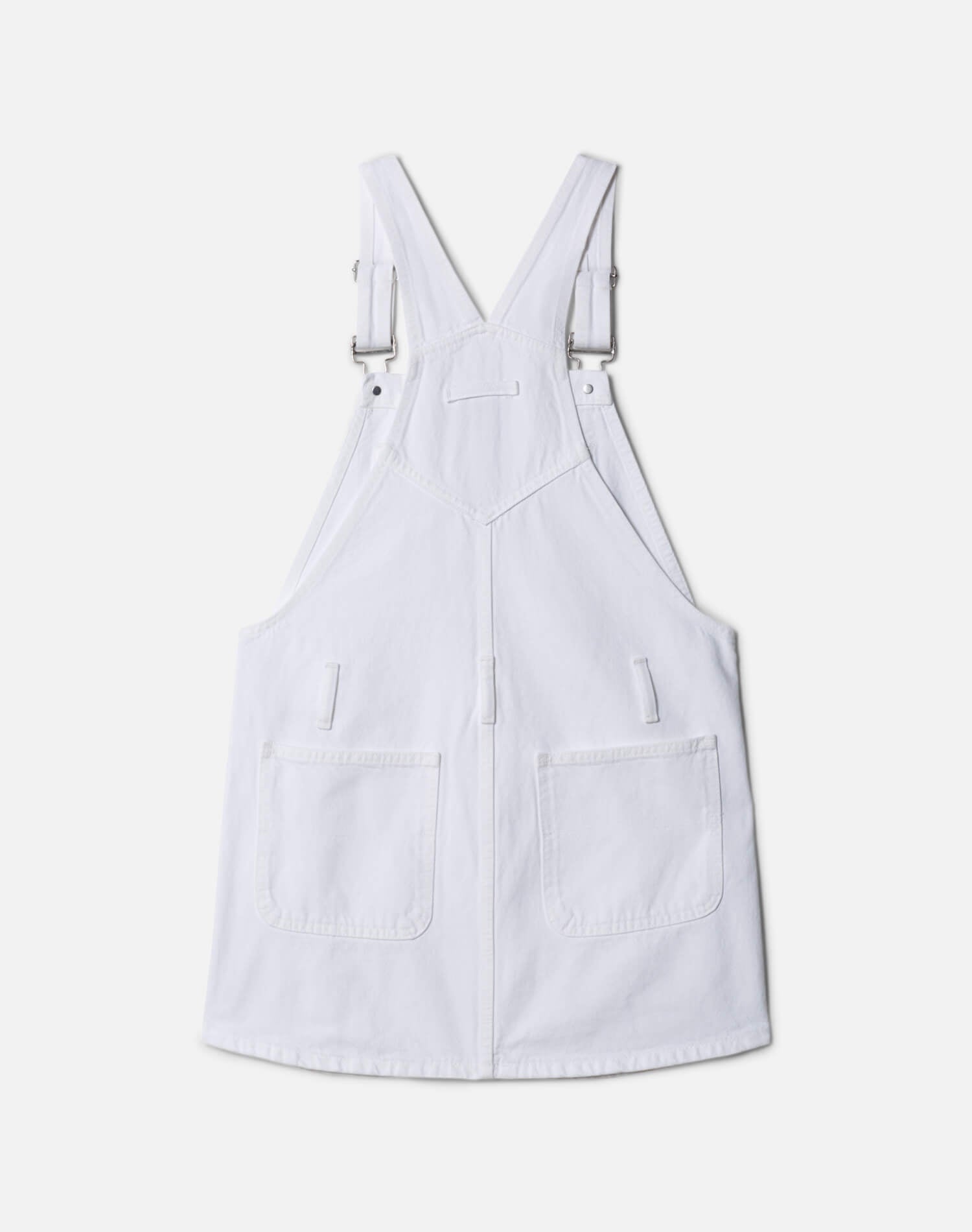 Womens | The Overall Dress | White