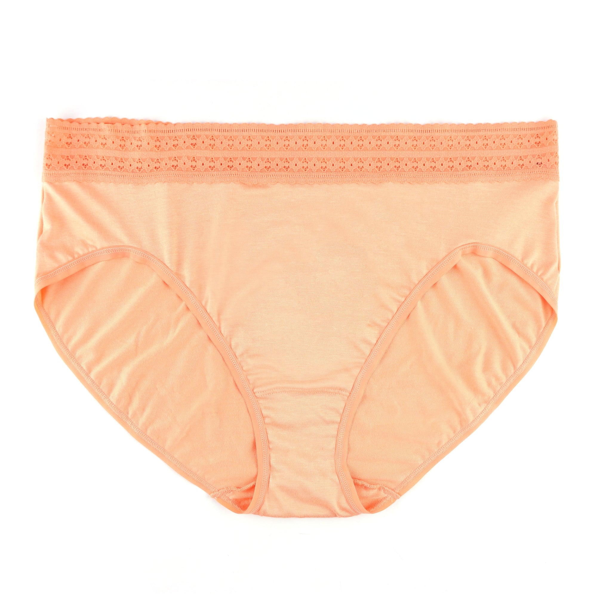 Plus Size DreamEase Modal French Brief | Orange Blossom