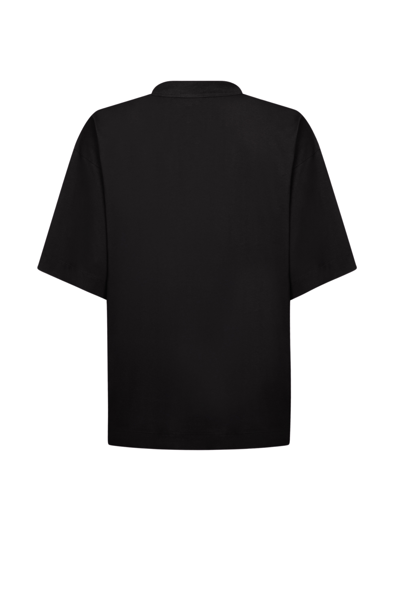 DRIES VAN NOTEN Men's Hein Black Organic Tee