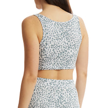 Unwind Modal Cropped Tank | Snow Leopard