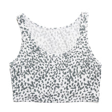 Unwind Modal Cropped Tank | Snow Leopard