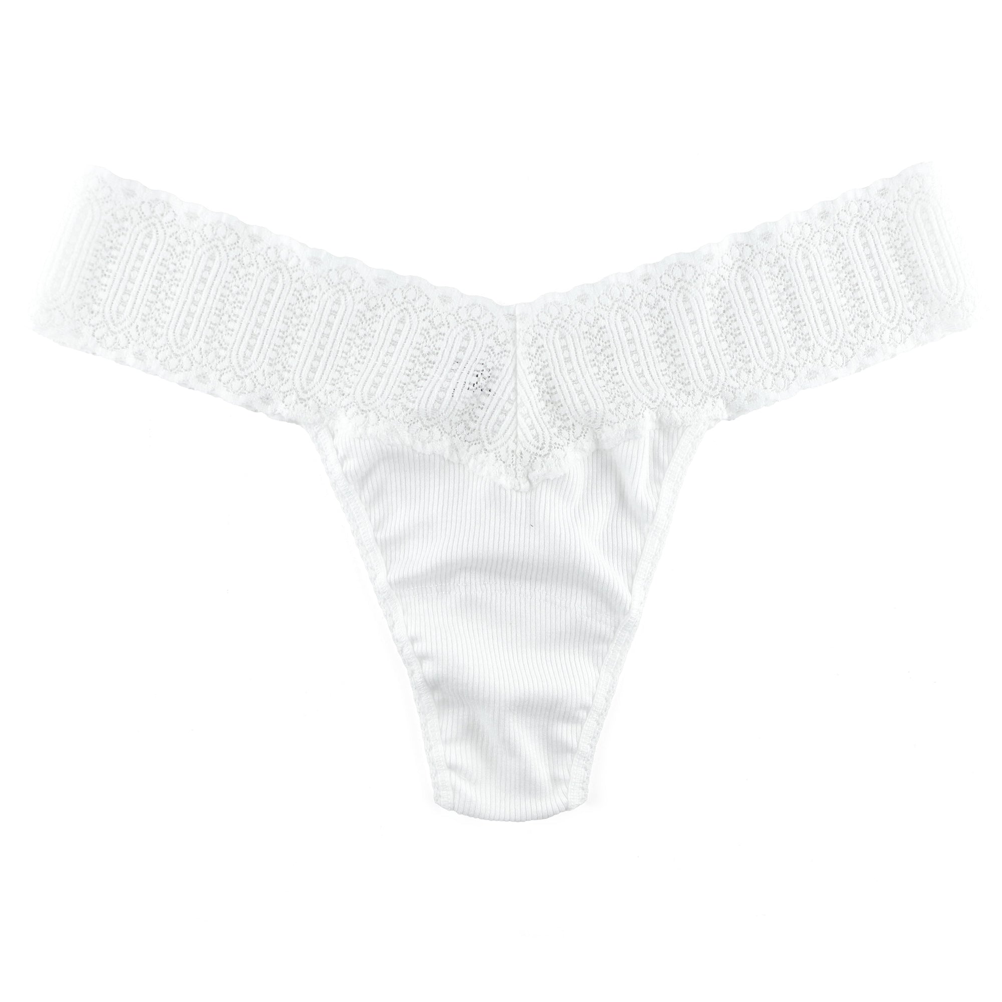 ECO RX Low Rise Thong | White