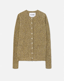 Womens | Chevron Rib Cardi | Pear