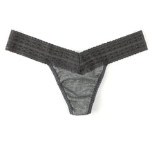 DreamEase Low Rise Thong | Heather Granite