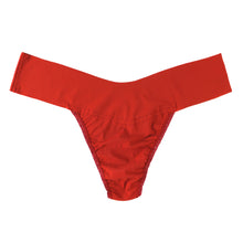 Breathesoft Natural Rise Thong | Dark Persimmon