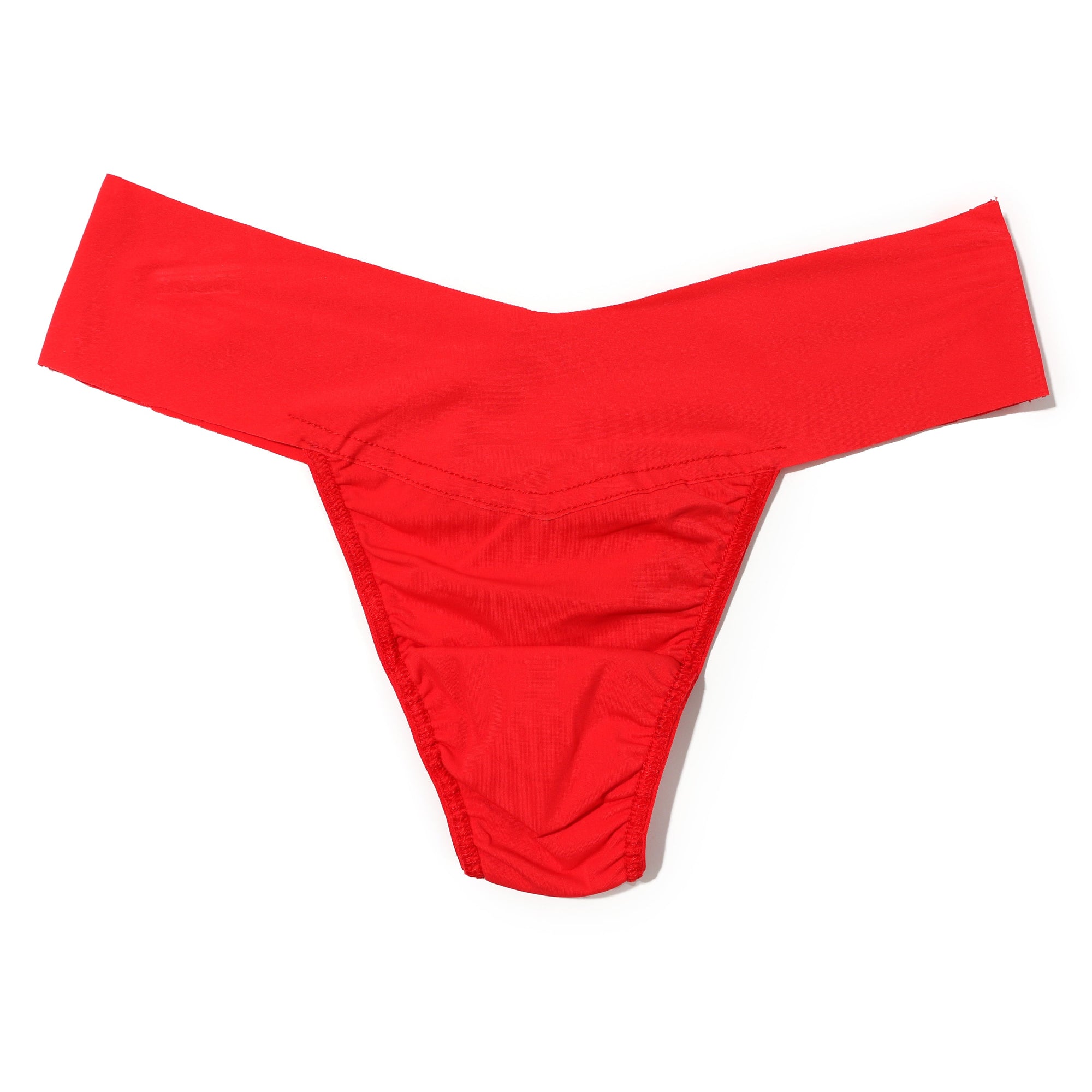 BreatheSoft Natural Rise Thong | Sleigh Queen (Red)