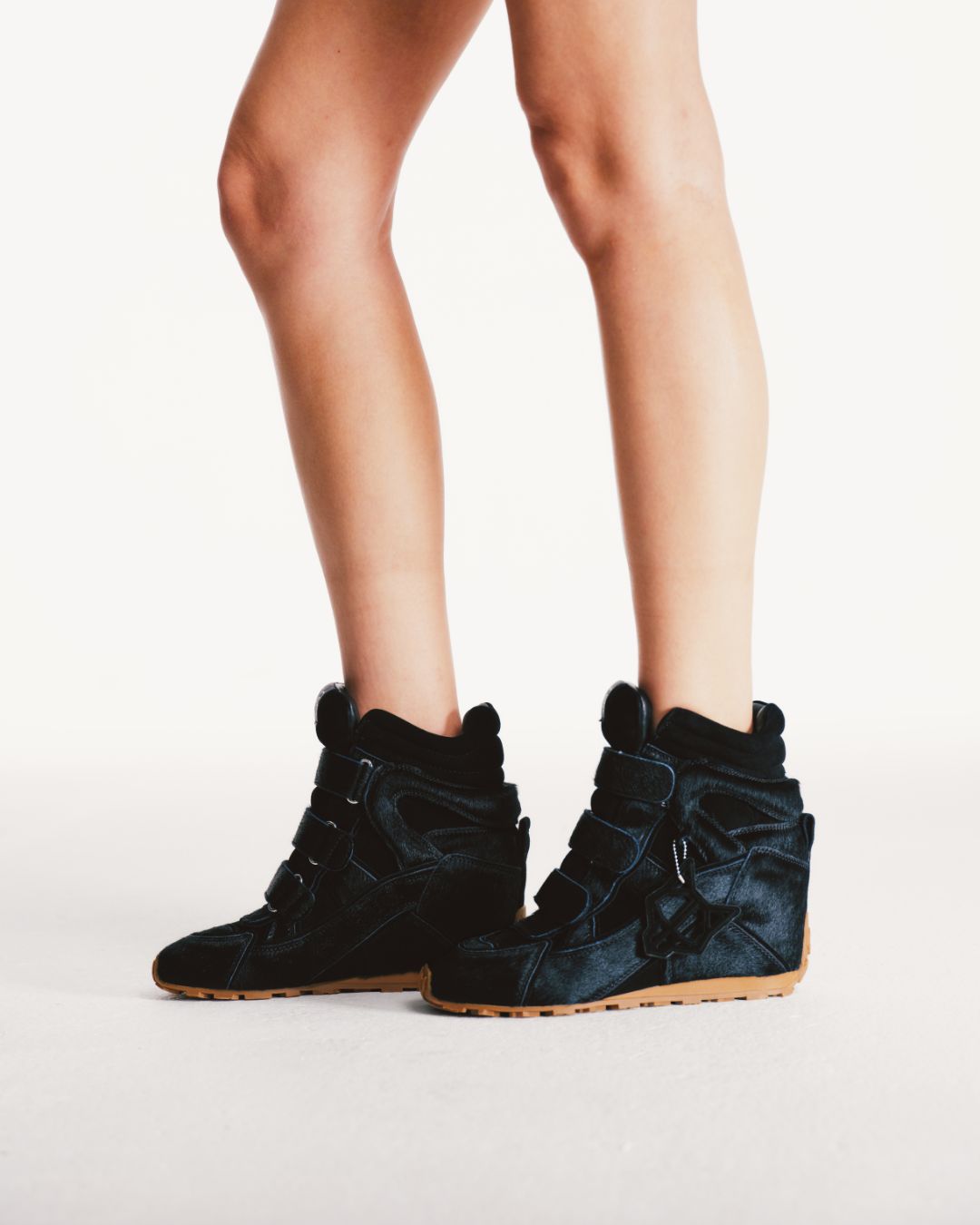 Womens | Element Pony Sneaker | Black
