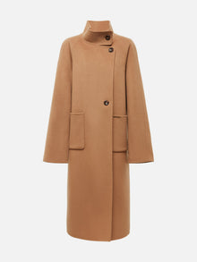 Wool Cashmere Coat | Camel