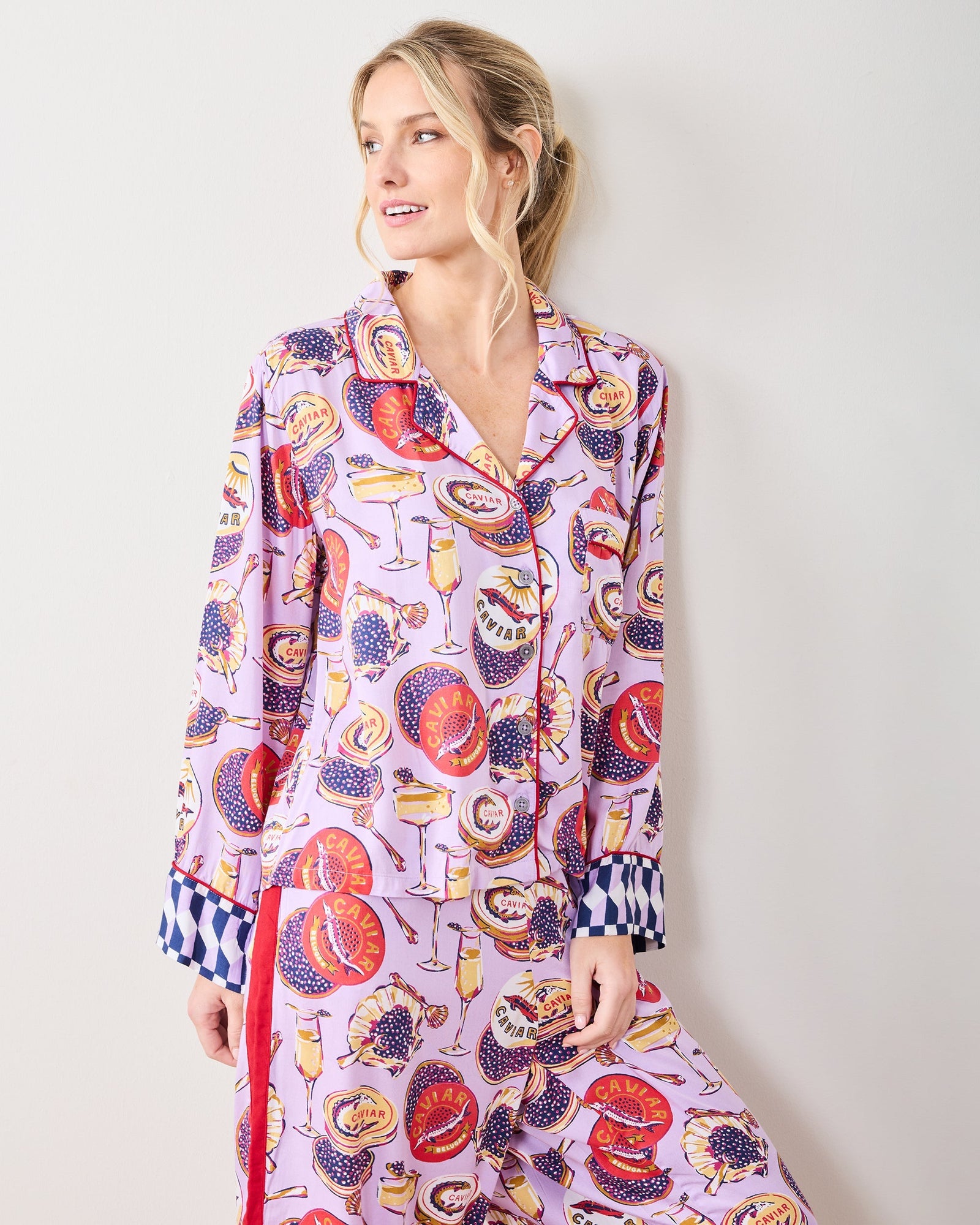 Champagne & Caviar - Tall Eco Satin Rittenhouse Set | Lavender