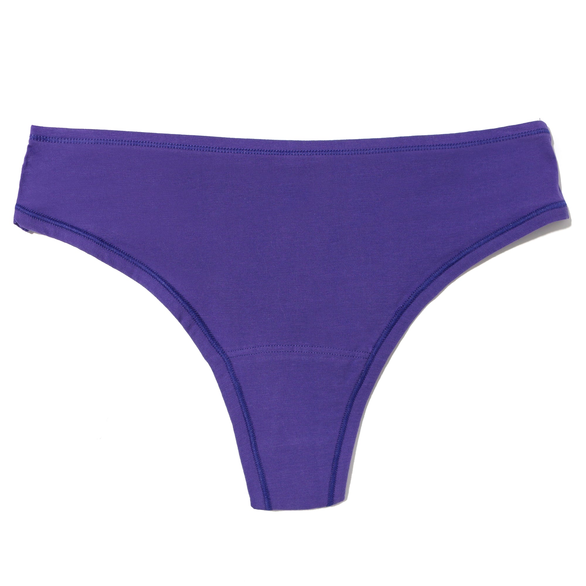 Play Stretch Natural Rise Thong | Raw Amethyst (Purple)