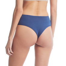 Playstretch High Rise Thong | Bateau Blue