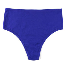 PlayStretch High Rise Thong | Lapis Blue