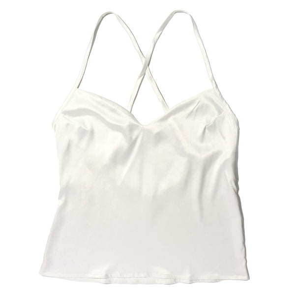 Satin Sleep Cami | Light Ivory