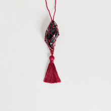 Sterling Necklace | Black Enamel