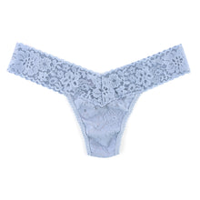 Daily Lace Low Rise Thong | Grey Mist