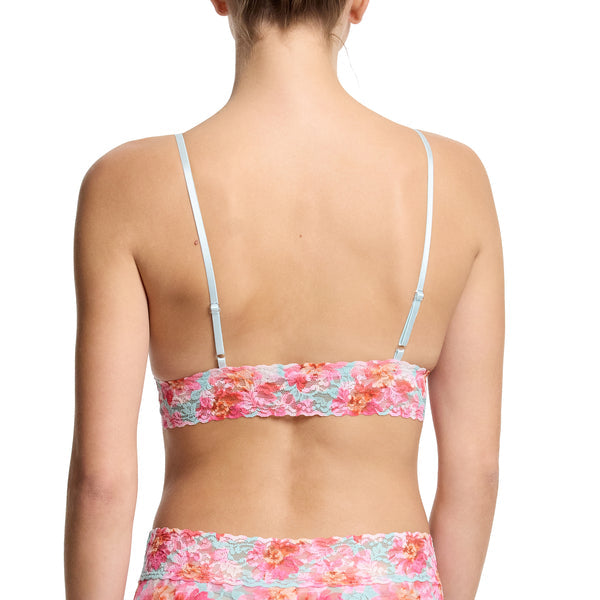 Signature Lace Padded Bralette | First Bloom (Blue)