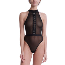 Hook & Eye Bodysuit | Black