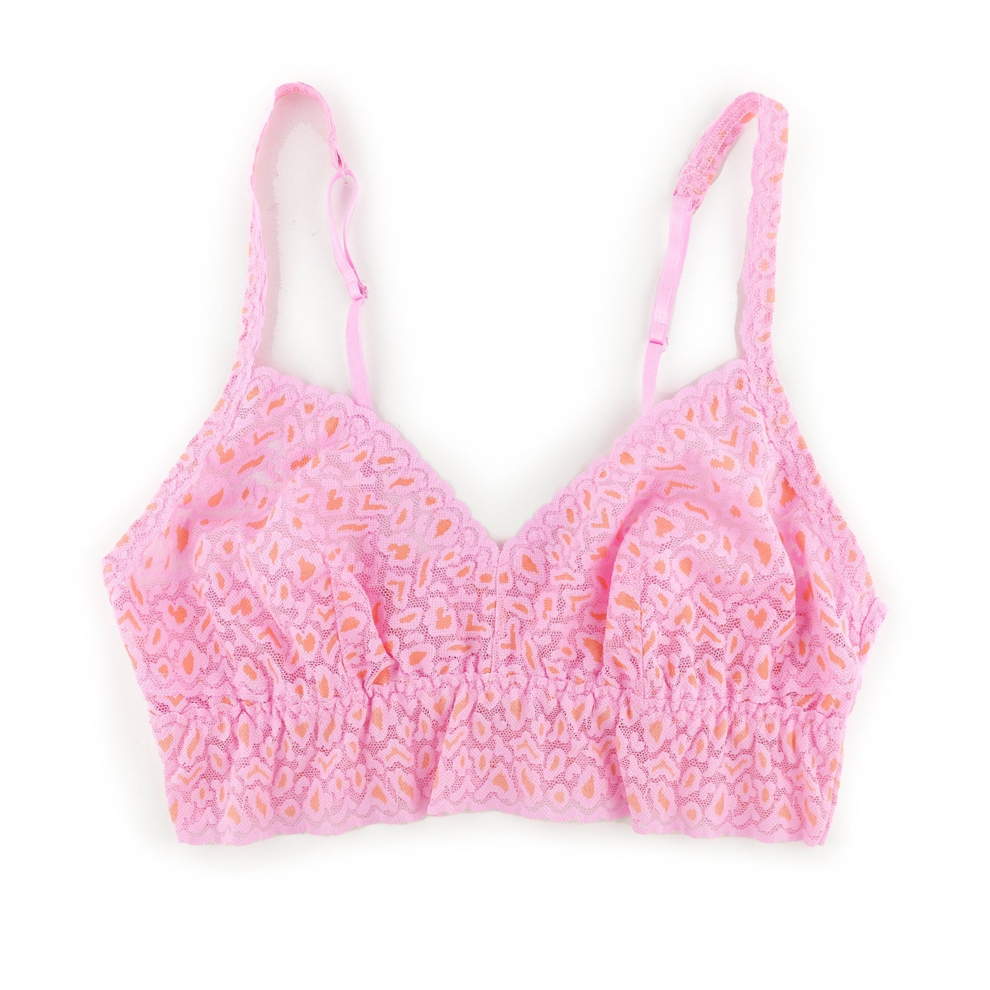 Cross-Dyed Retro Bralette | Rose Petal/Orange Blossom