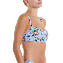 Swim Balconette Bikini Top | Thankful (Blue)